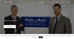 Desktop Screenshot of perisabogados.com